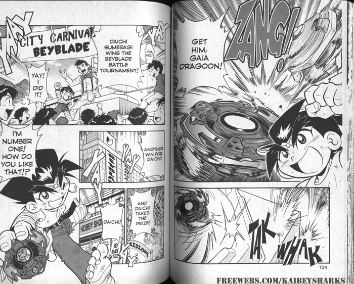 Bakuden Shoot Beyblade Chapter 7.3-5 page 2 - Vol.7 Chapter 3.5