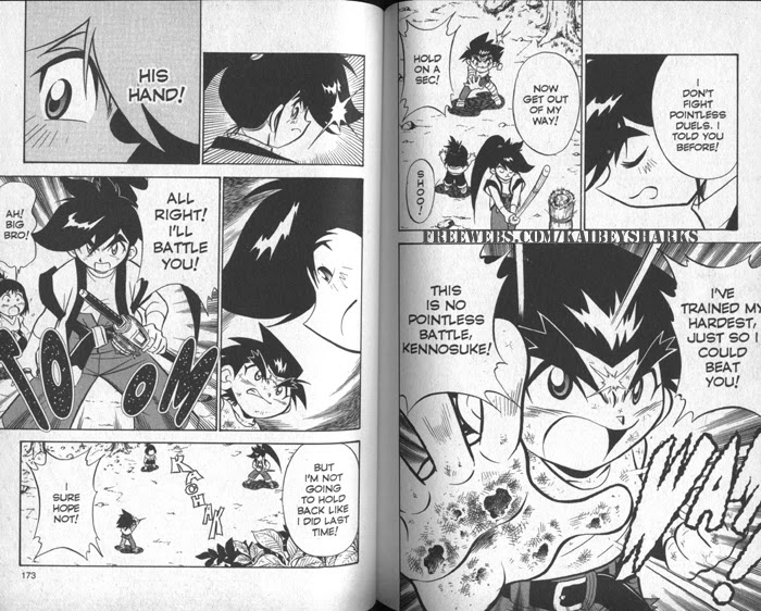 Bakuden Shoot Beyblade Chapter 7.3-6 page 10 - Vol.7 Chapter 3.6