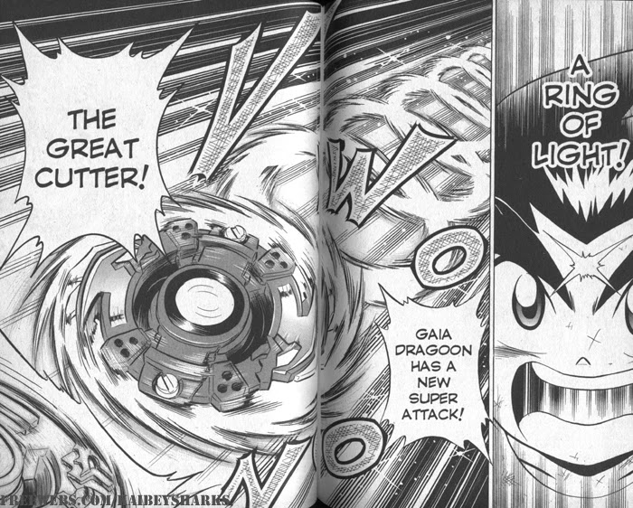 Bakuden Shoot Beyblade Chapter 7.3-6 page 14 - Vol.7 Chapter 3.6