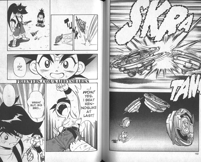 Bakuden Shoot Beyblade Chapter 7.3-6 page 15 - Vol.7 Chapter 3.6