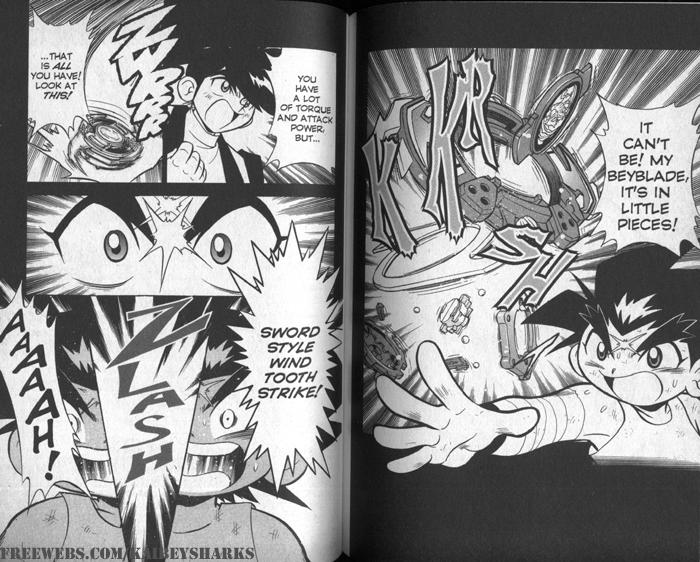 Bakuden Shoot Beyblade Chapter 7.3-6 page 2 - Vol.7 Chapter 3.6