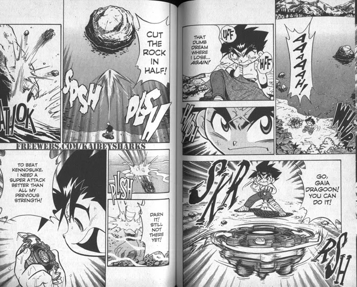 Bakuden Shoot Beyblade Chapter 7.3-6 page 3 - Vol.7 Chapter 3.6