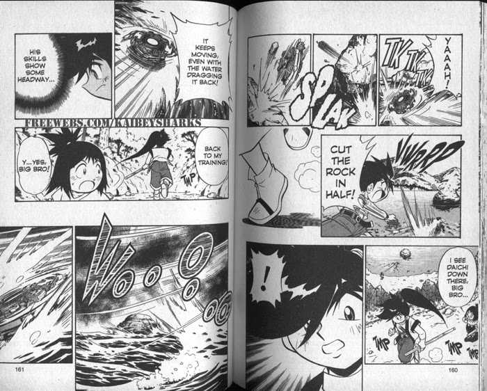 Bakuden Shoot Beyblade Chapter 7.3-6 page 4 - Vol.7 Chapter 3.6