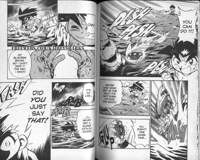 Bakuden Shoot Beyblade Chapter 7.3-6 page 5 - Vol.7 Chapter 3.6