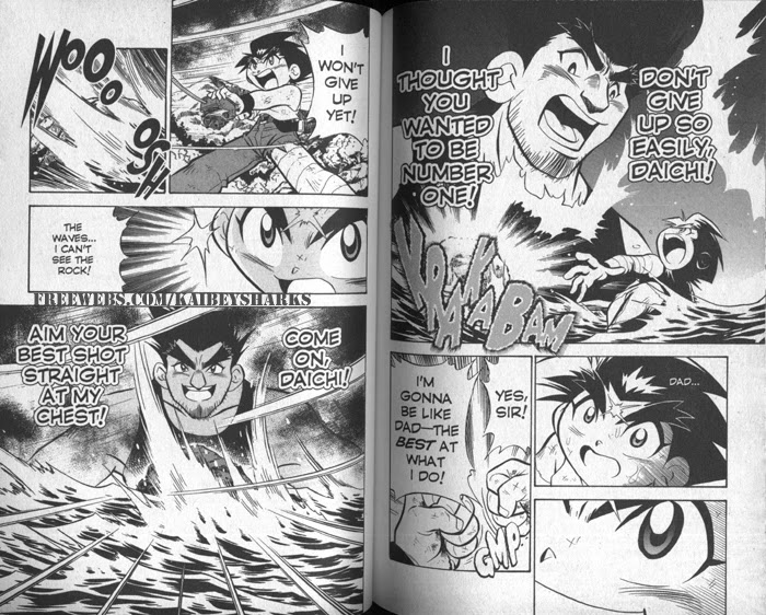 Bakuden Shoot Beyblade Chapter 7.3-6 page 6 - Vol.7 Chapter 3.6