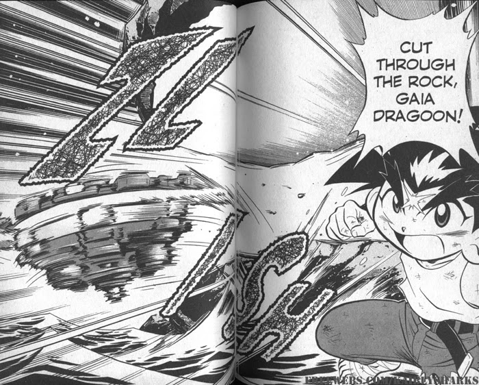 Bakuden Shoot Beyblade Chapter 7.3-6 page 8 - Vol.7 Chapter 3.6