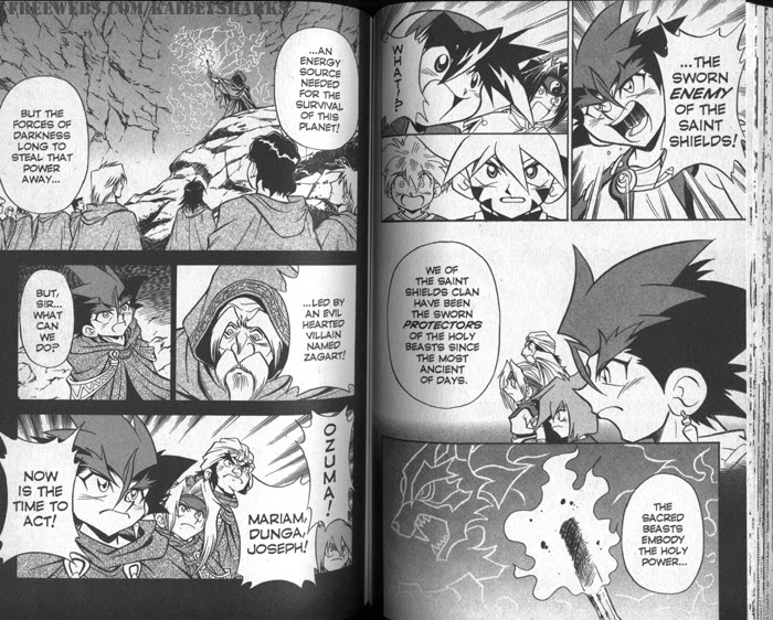 Bakuden Shoot Beyblade Chapter 7.3 page 5 - Vol.7 Chapter 3