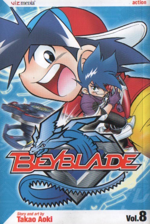 Bakuden Shoot Beyblade Chapter 8.1 page 1 - Vol.8 Chapter 1