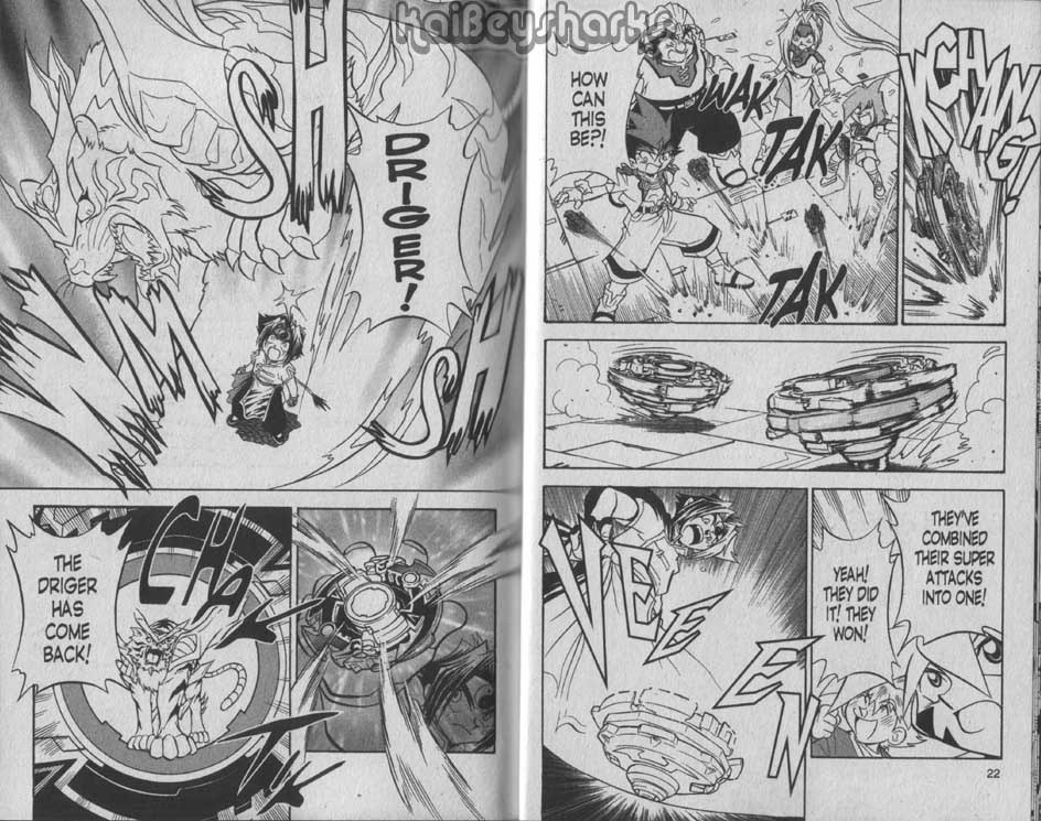 Bakuden Shoot Beyblade Chapter 8.1 page 10 - Vol.8 Chapter 1