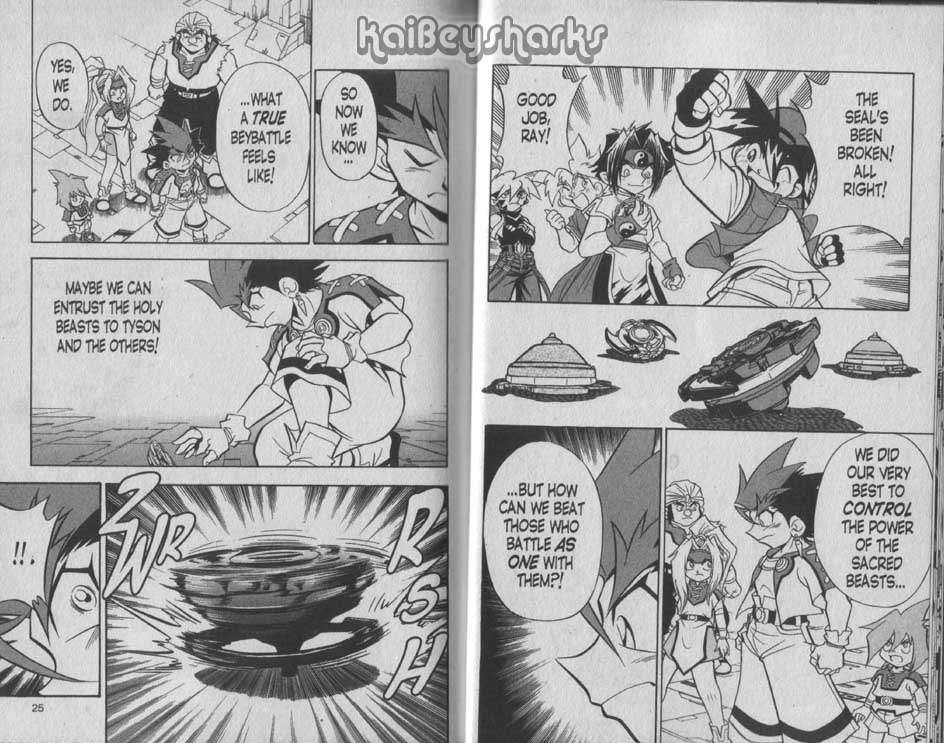 Bakuden Shoot Beyblade Chapter 8.1 page 11 - Vol.8 Chapter 1