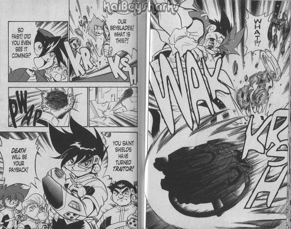Bakuden Shoot Beyblade Chapter 8.1 page 12 - Vol.8 Chapter 1