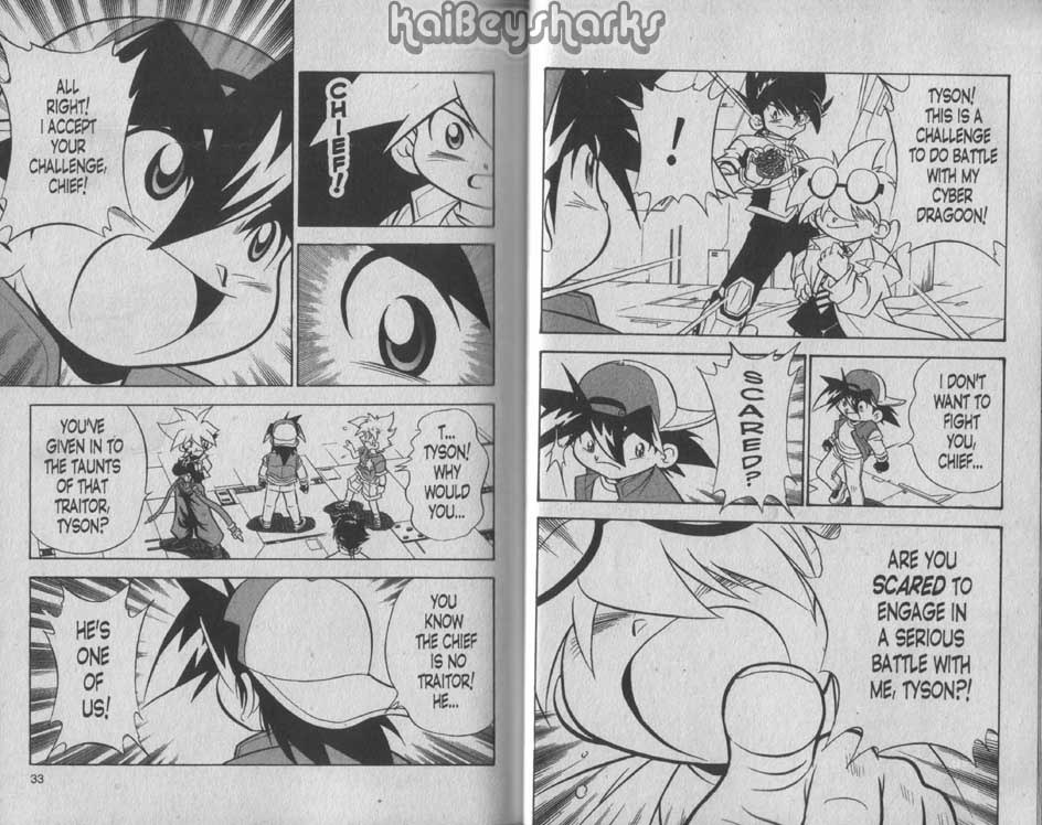 Bakuden Shoot Beyblade Chapter 8.1 page 15 - Vol.8 Chapter 1