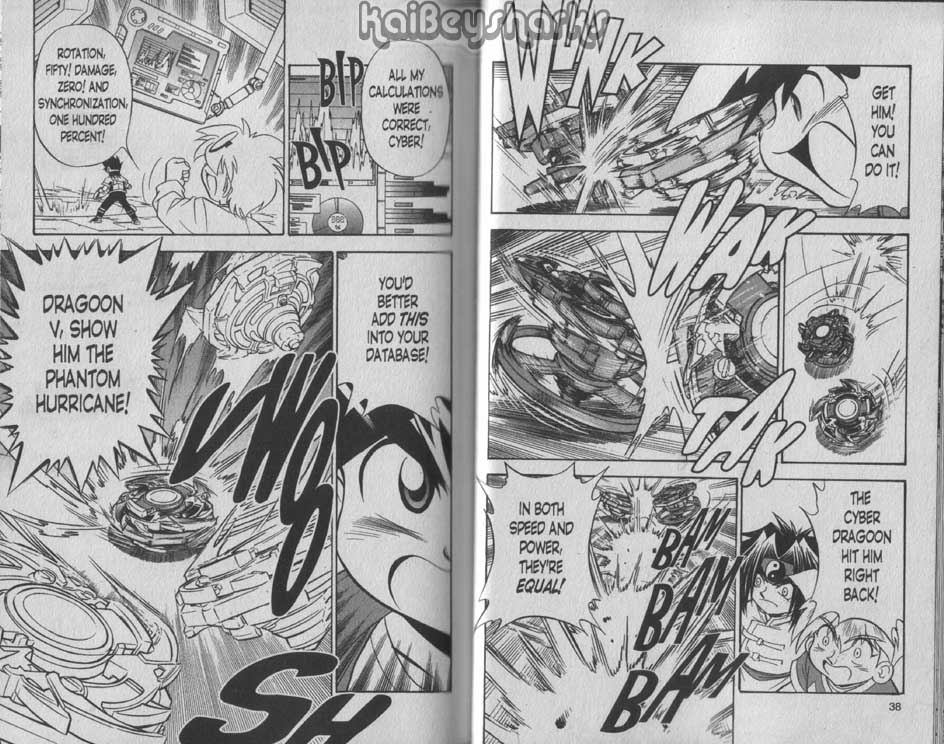 Bakuden Shoot Beyblade Chapter 8.1 page 18 - Vol.8 Chapter 1