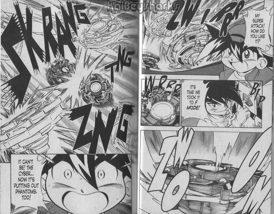Bakuden Shoot Beyblade Chapter 8.1 page 19 - Vol.8 Chapter 1
