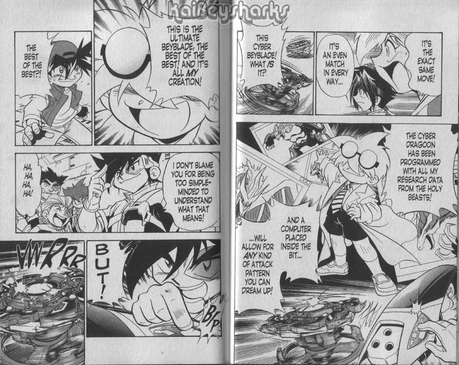 Bakuden Shoot Beyblade Chapter 8.1 page 20 - Vol.8 Chapter 1