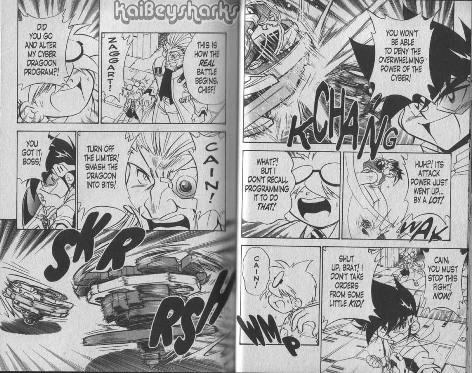 Bakuden Shoot Beyblade Chapter 8.1 page 21 - Vol.8 Chapter 1