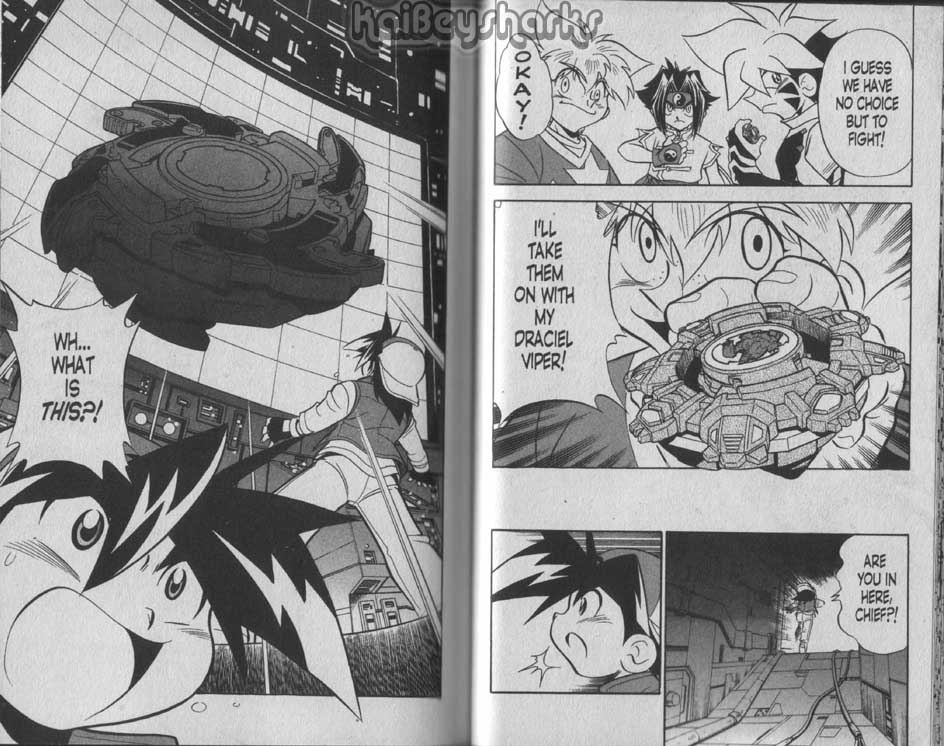 Bakuden Shoot Beyblade Chapter 8.1 page 28 - Vol.8 Chapter 1