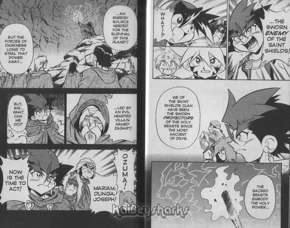 Bakuden Shoot Beyblade Chapter 8.1 page 4 - Vol.8 Chapter 1