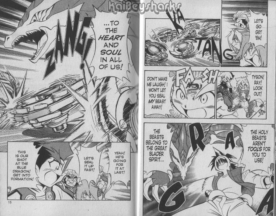 Bakuden Shoot Beyblade Chapter 8.1 page 6 - Vol.8 Chapter 1