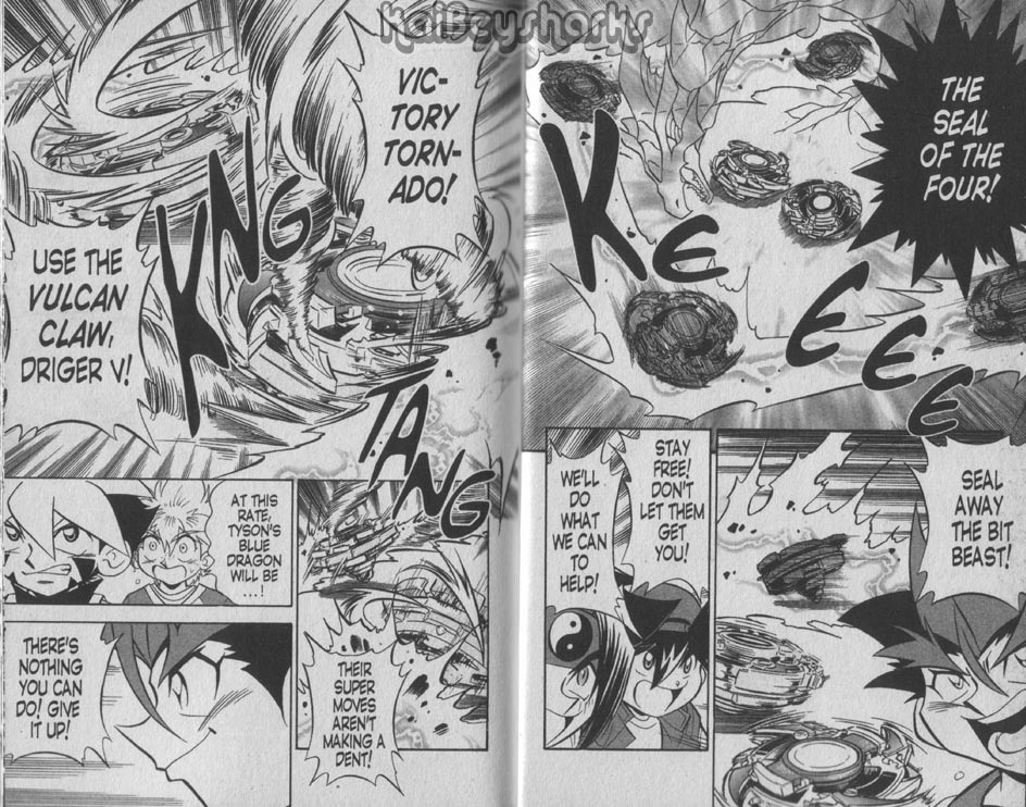 Bakuden Shoot Beyblade Chapter 8.1 page 7 - Vol.8 Chapter 1