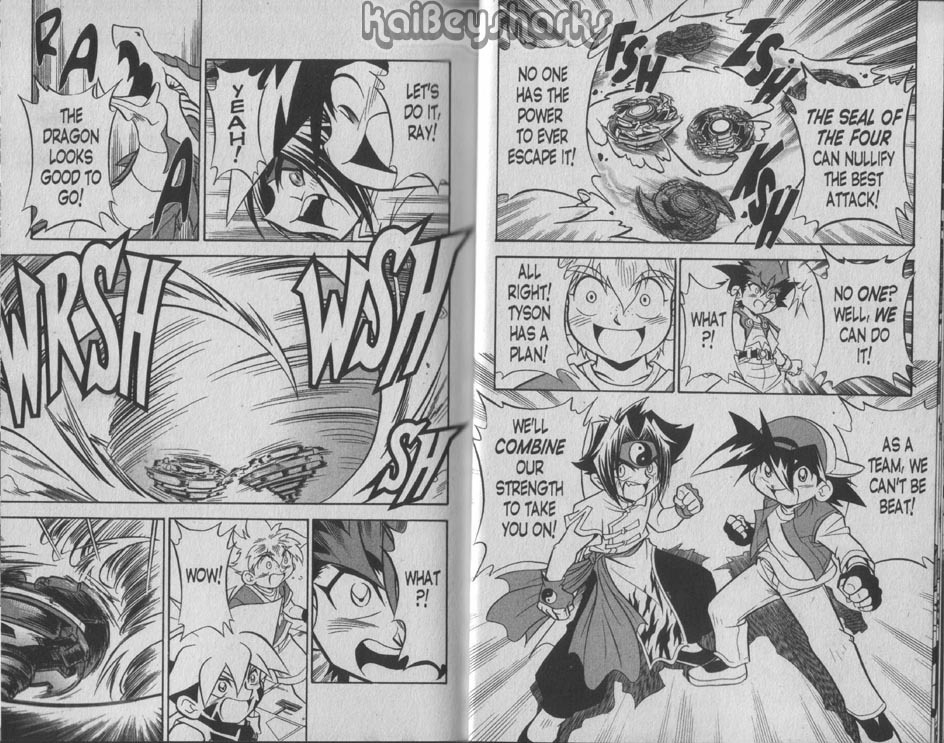 Bakuden Shoot Beyblade Chapter 8.1 page 8 - Vol.8 Chapter 1