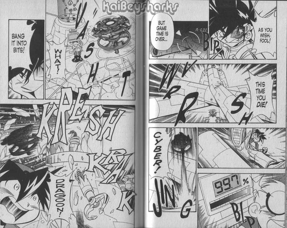 Bakuden Shoot Beyblade Chapter 8.2 page 14 - Vol.8 Chapter 2