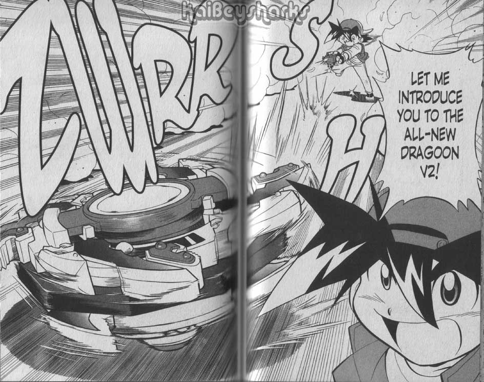 Bakuden Shoot Beyblade Chapter 8.2 page 16 - Vol.8 Chapter 2
