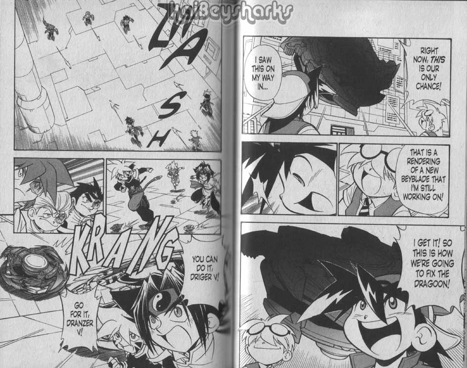 Bakuden Shoot Beyblade Chapter 8.2 page 4 - Vol.8 Chapter 2