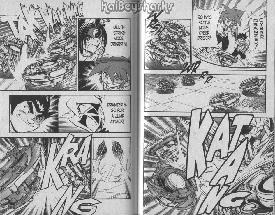 Bakuden Shoot Beyblade Chapter 8.2 page 5 - Vol.8 Chapter 2