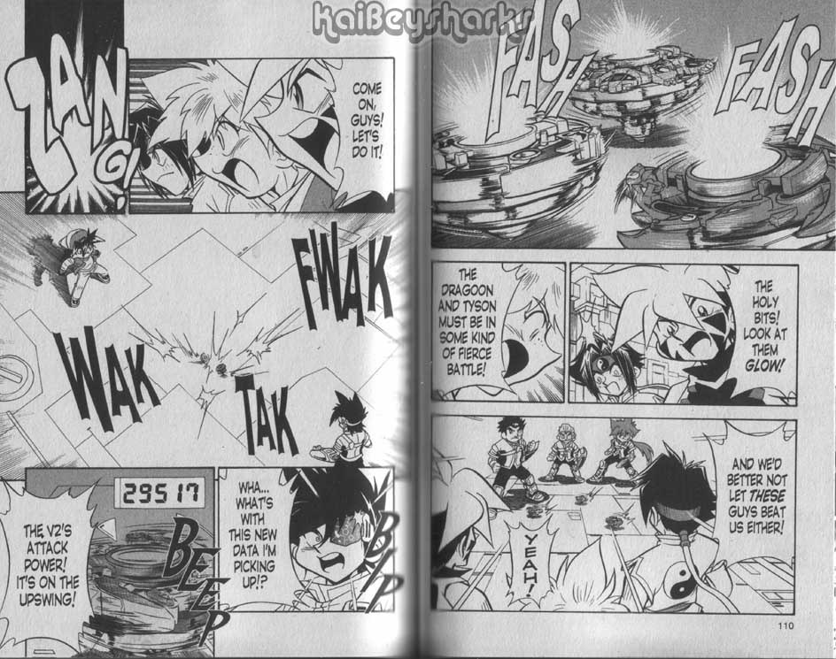 Bakuden Shoot Beyblade Chapter 8.3 page 10 - Vol.8 Chapter 3
