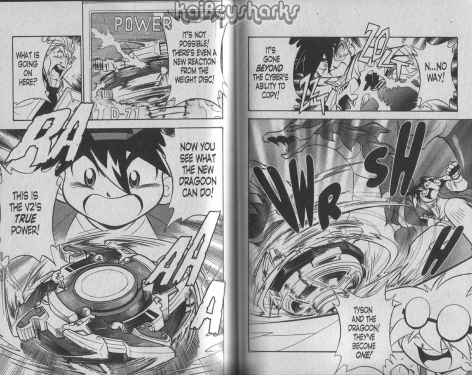 Bakuden Shoot Beyblade Chapter 8.3 page 11 - Vol.8 Chapter 3
