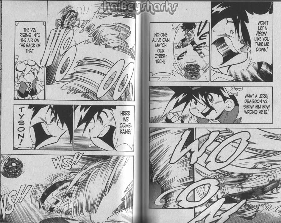 Bakuden Shoot Beyblade Chapter 8.3 page 12 - Vol.8 Chapter 3