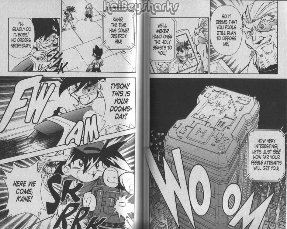 Bakuden Shoot Beyblade Chapter 8.3 page 3 - Vol.8 Chapter 3