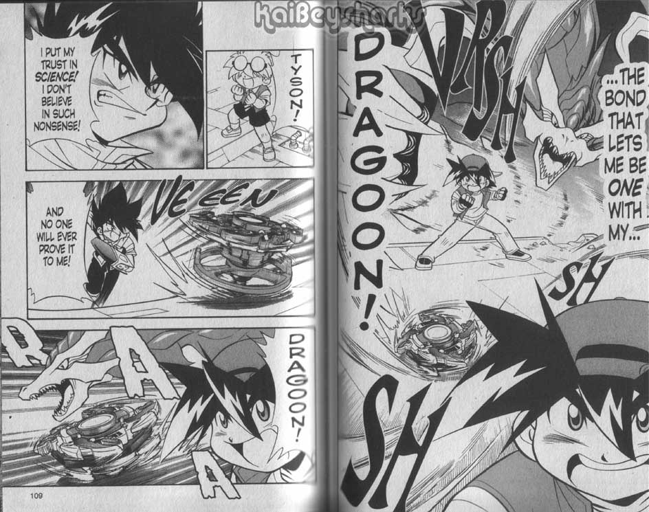 Bakuden Shoot Beyblade Chapter 8.3 page 9 - Vol.8 Chapter 3