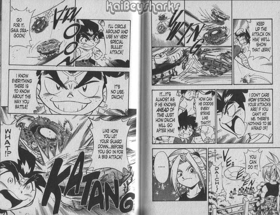 Bakuden Shoot Beyblade Chapter 8.4-5 page 10 - Vol.8 Chapter 4.5