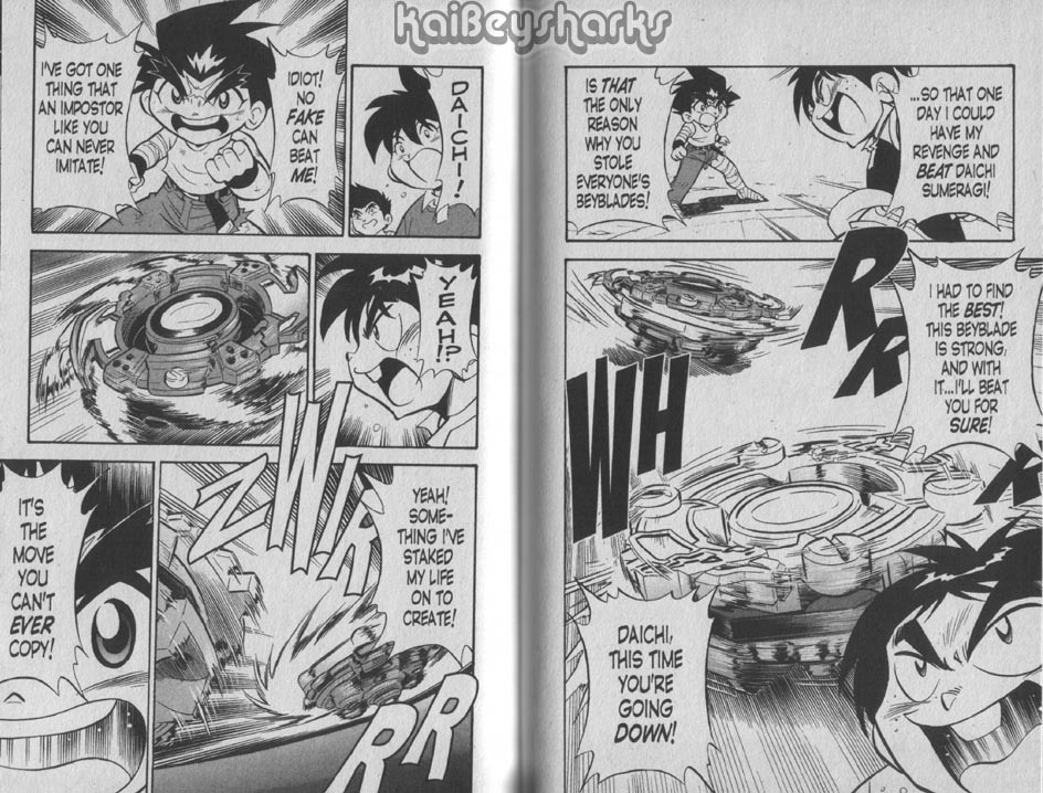 Bakuden Shoot Beyblade Chapter 8.4-5 page 12 - Vol.8 Chapter 4.5