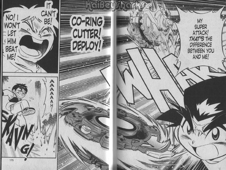 Bakuden Shoot Beyblade Chapter 8.4-5 page 13 - Vol.8 Chapter 4.5