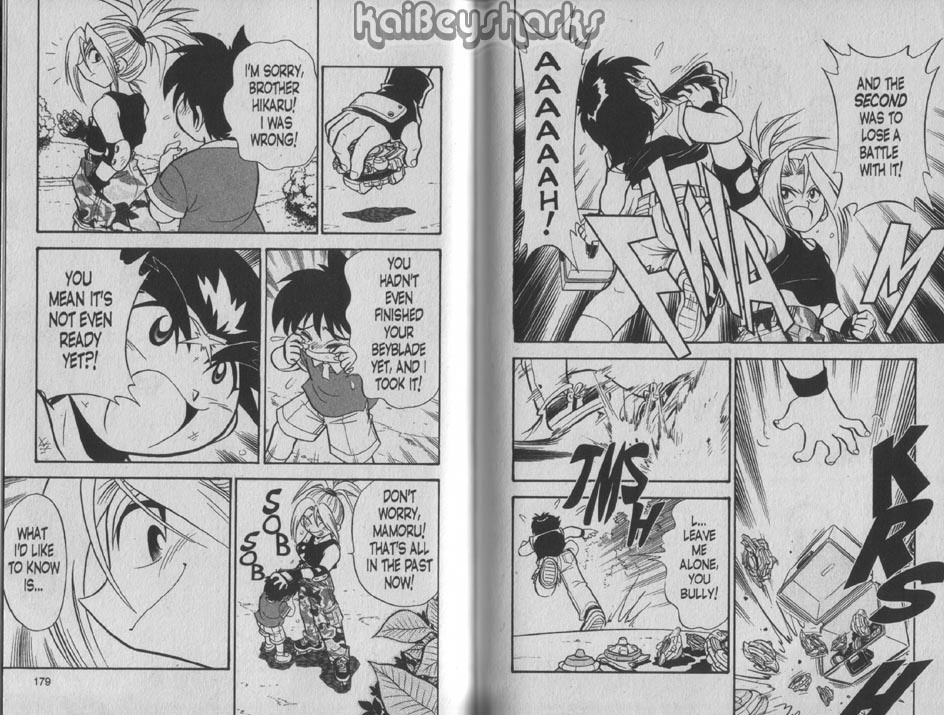Bakuden Shoot Beyblade Chapter 8.4-5 page 15 - Vol.8 Chapter 4.5