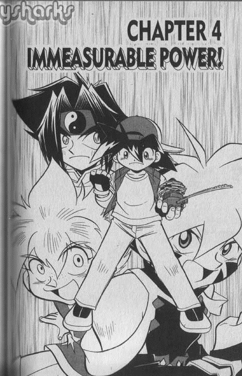 Bakuden Shoot Beyblade Chapter 8.4 page 1 - Vol.8 Chapter 4