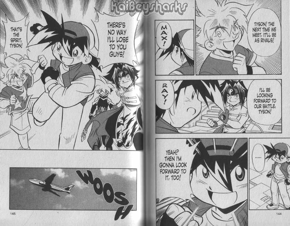 Bakuden Shoot Beyblade Chapter 8.4 page 14 - Vol.8 Chapter 4