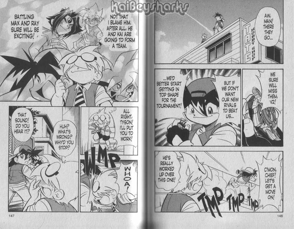 Bakuden Shoot Beyblade Chapter 8.4 page 15 - Vol.8 Chapter 4