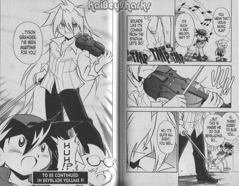 Bakuden Shoot Beyblade Chapter 8.4 page 16 - Vol.8 Chapter 4
