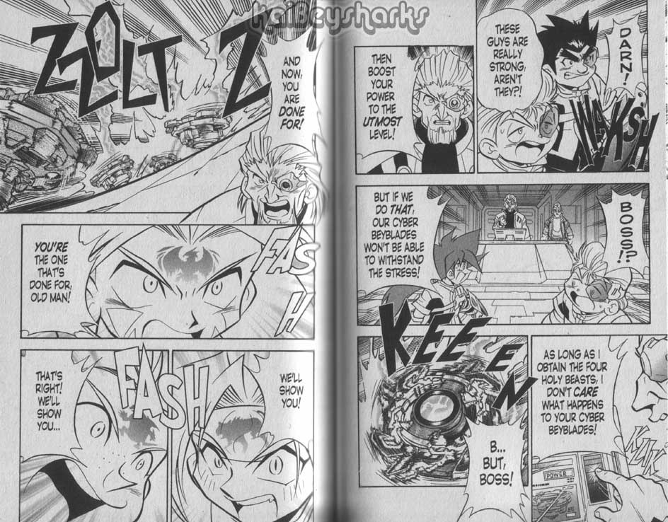 Bakuden Shoot Beyblade Chapter 8.4 page 5 - Vol.8 Chapter 4