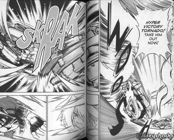 Bakuden Shoot Beyblade Chapter 9.1 page 12 - Vol.9 Chapter 1