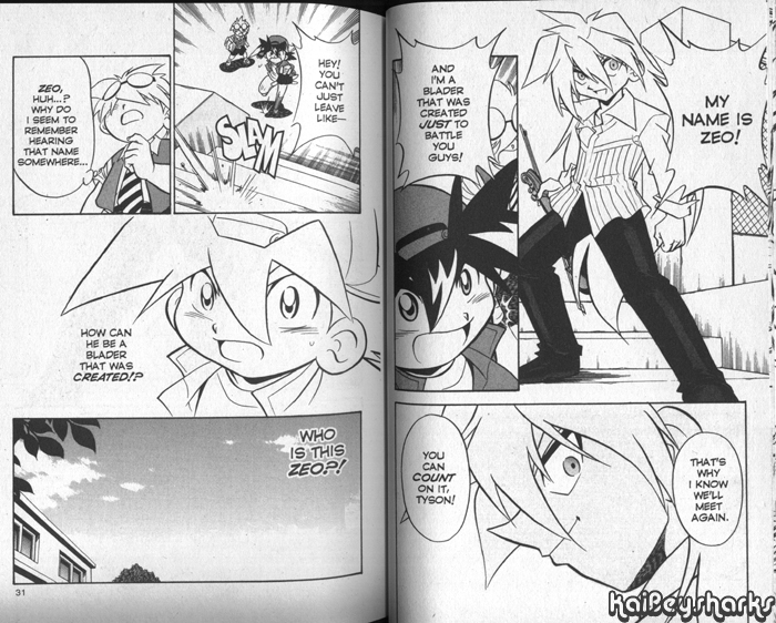 Bakuden Shoot Beyblade Chapter 9.1 page 14 - Vol.9 Chapter 1