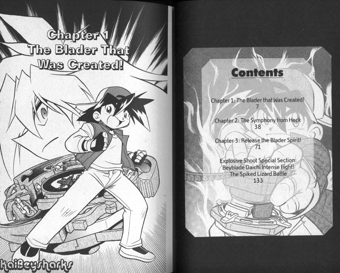 Bakuden Shoot Beyblade Chapter 9.1 page 2 - Vol.9 Chapter 1