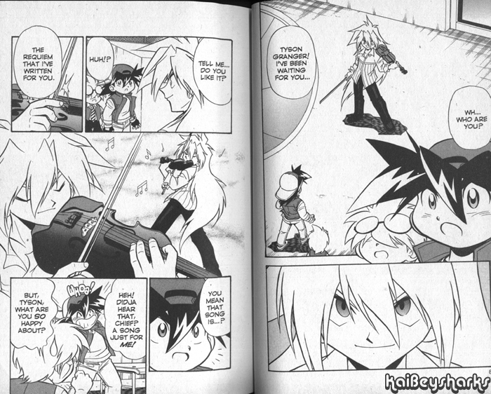 Bakuden Shoot Beyblade Chapter 9.1 page 3 - Vol.9 Chapter 1