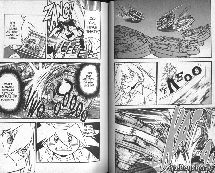 Bakuden Shoot Beyblade Chapter 9.1 page 8 - Vol.9 Chapter 1