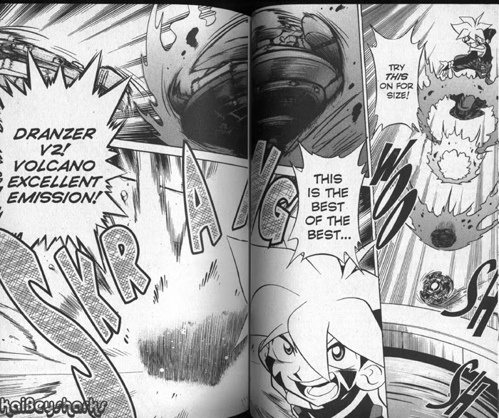 Bakuden Shoot Beyblade Chapter 9.2 page 11 - Vol.9 Chapter 2