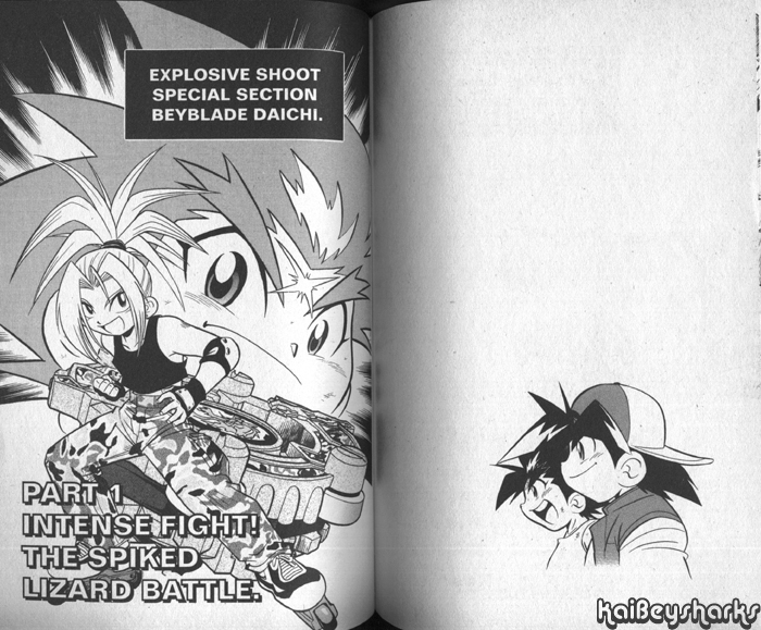 Bakuden Shoot Beyblade Chapter 9.3-5 page 1 - Vol.9 Chapter 3.5